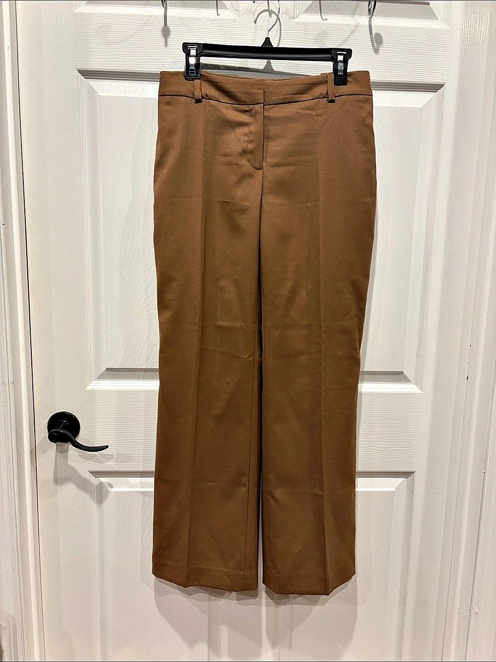 Ann Taylor Brown Tailored Pants Size 6P Like New